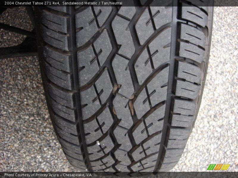 Sandalwood Metallic / Tan/Neutral 2004 Chevrolet Tahoe Z71 4x4