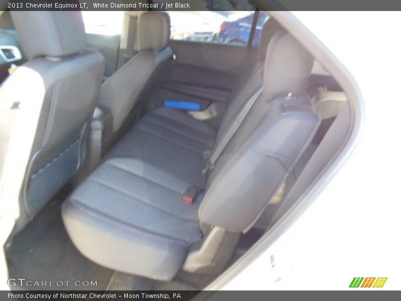 White Diamond Tricoat / Jet Black 2013 Chevrolet Equinox LT