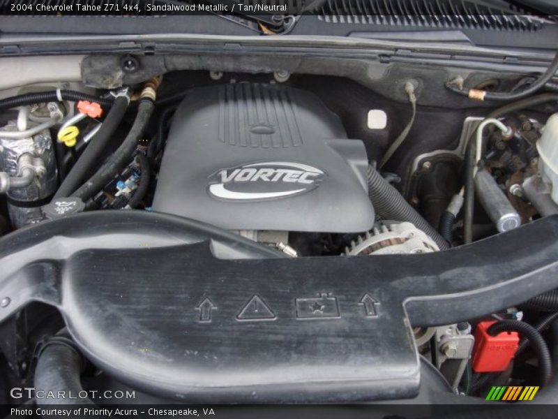  2004 Tahoe Z71 4x4 Engine - 5.3 Liter OHV 16-Valve Vortec V8