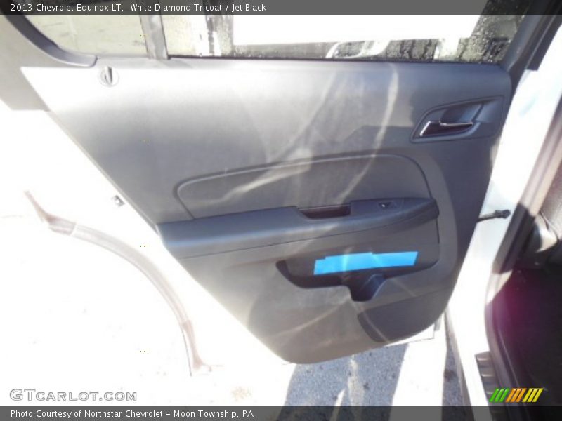 White Diamond Tricoat / Jet Black 2013 Chevrolet Equinox LT