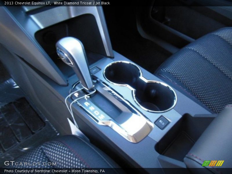 White Diamond Tricoat / Jet Black 2013 Chevrolet Equinox LT