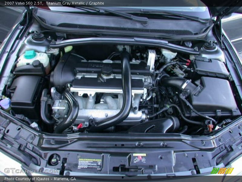 Titanium Gray Metallic / Graphite 2007 Volvo S60 2.5T