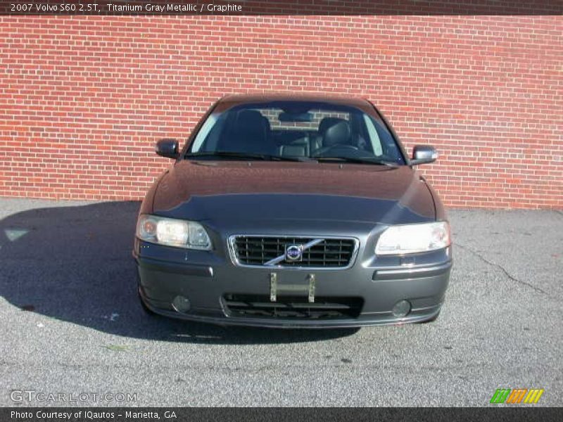 Titanium Gray Metallic / Graphite 2007 Volvo S60 2.5T