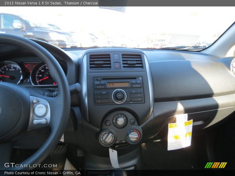 Titanium / Charcoal 2013 Nissan Versa 1.6 SV Sedan