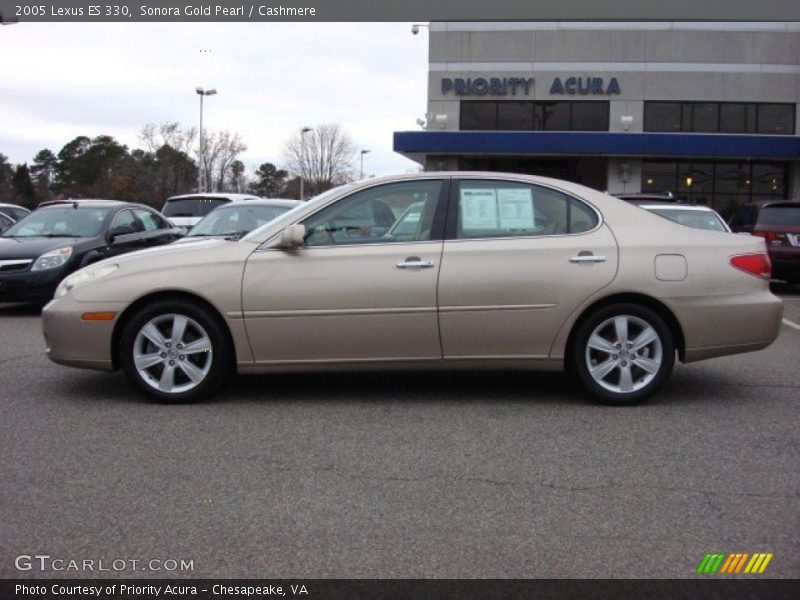 Sonora Gold Pearl / Cashmere 2005 Lexus ES 330