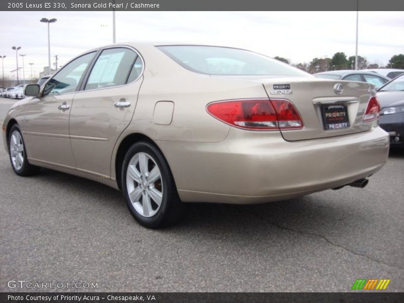Sonora Gold Pearl / Cashmere 2005 Lexus ES 330