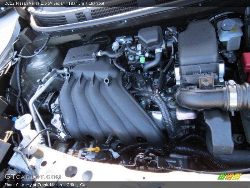  2013 Versa 1.6 SV Sedan Engine - 1.6 Liter DOHC 16-Valve CVTCS 4 Cylinder