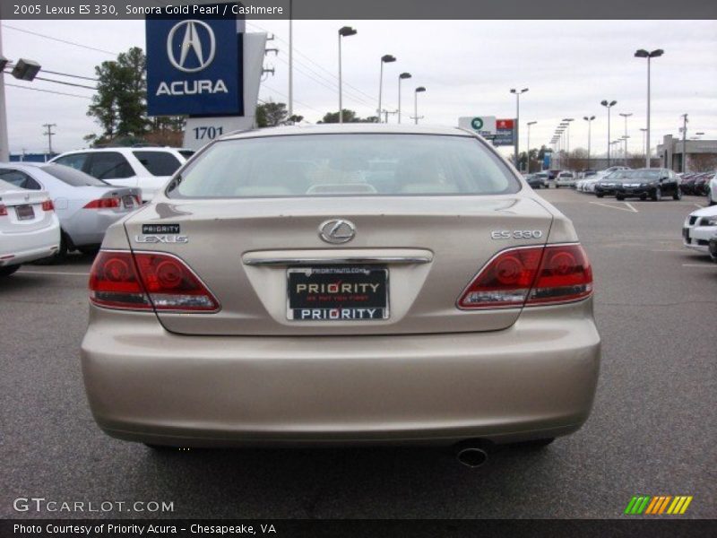 Sonora Gold Pearl / Cashmere 2005 Lexus ES 330