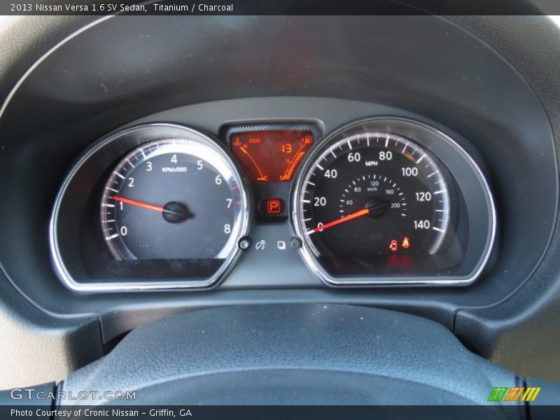  2013 Versa 1.6 SV Sedan 1.6 SV Sedan Gauges