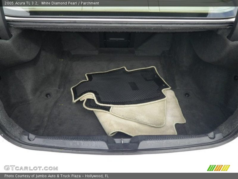White Diamond Pearl / Parchment 2005 Acura TL 3.2