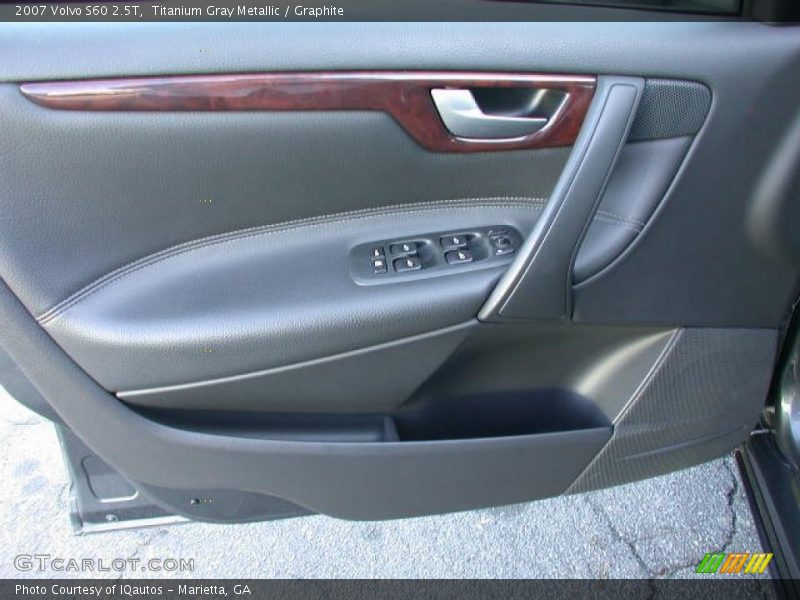 Titanium Gray Metallic / Graphite 2007 Volvo S60 2.5T