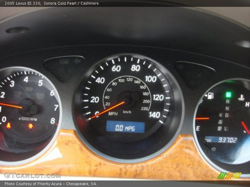 Sonora Gold Pearl / Cashmere 2005 Lexus ES 330