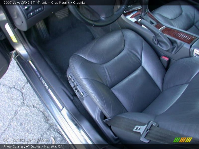 Titanium Gray Metallic / Graphite 2007 Volvo S60 2.5T