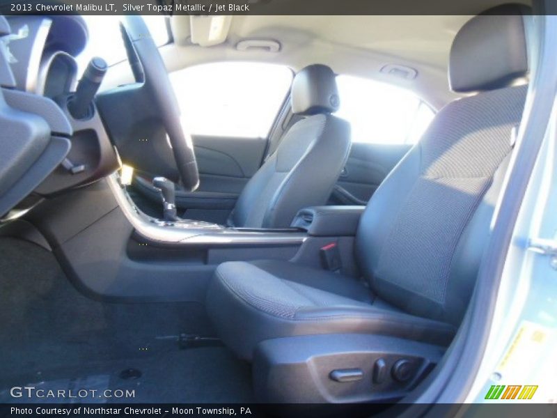 Silver Topaz Metallic / Jet Black 2013 Chevrolet Malibu LT