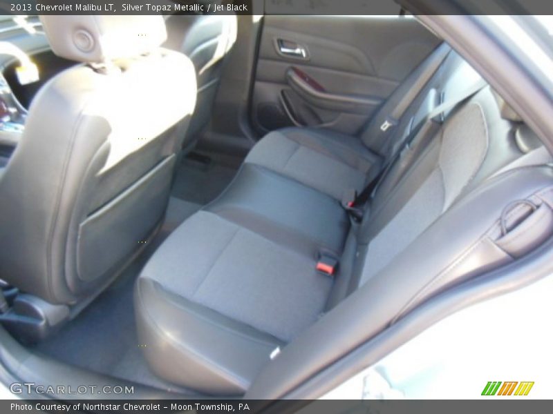 Silver Topaz Metallic / Jet Black 2013 Chevrolet Malibu LT