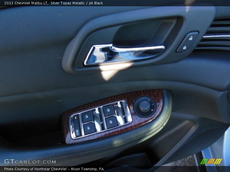 Silver Topaz Metallic / Jet Black 2013 Chevrolet Malibu LT