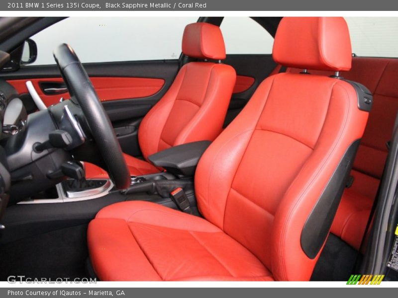 Front Seat of 2011 1 Series 135i Coupe