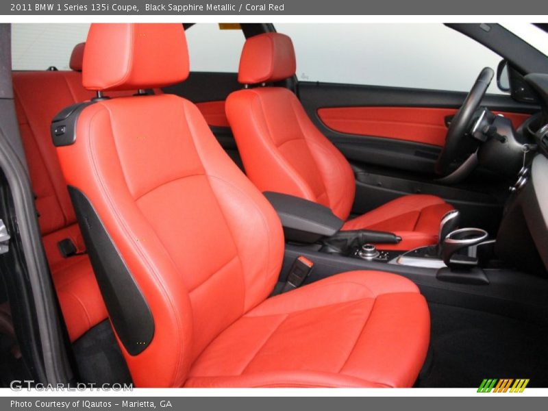 Front Seat of 2011 1 Series 135i Coupe