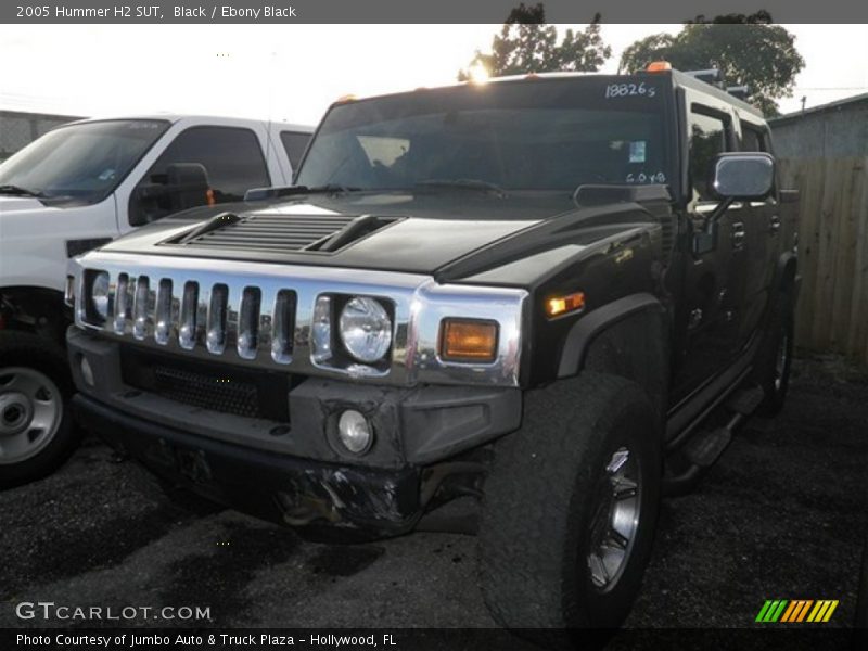 Black / Ebony Black 2005 Hummer H2 SUT