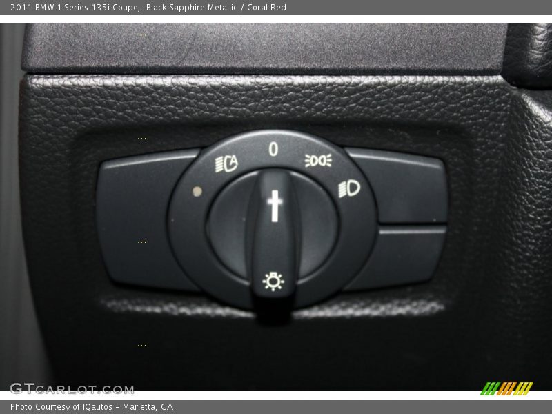 Controls of 2011 1 Series 135i Coupe