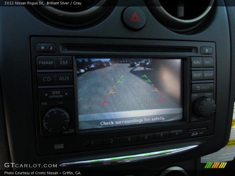 Brilliant Silver / Gray 2013 Nissan Rogue SV