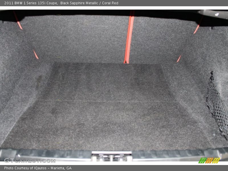  2011 1 Series 135i Coupe Trunk