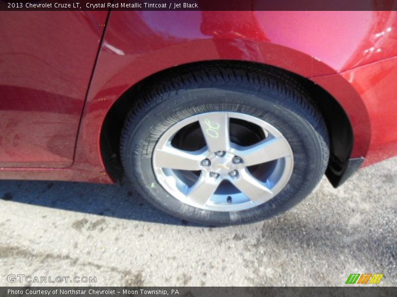 Crystal Red Metallic Tintcoat / Jet Black 2013 Chevrolet Cruze LT