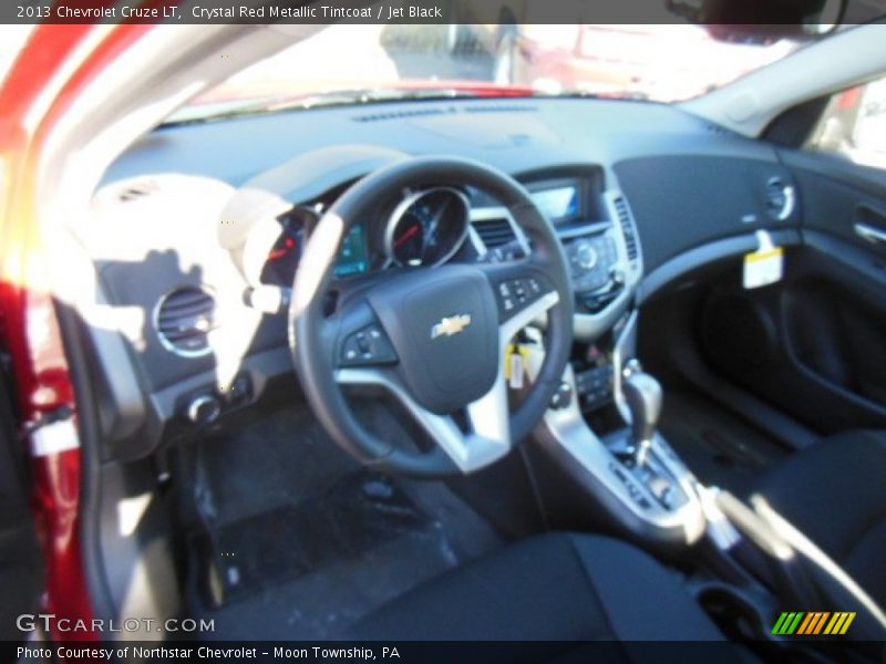 Crystal Red Metallic Tintcoat / Jet Black 2013 Chevrolet Cruze LT