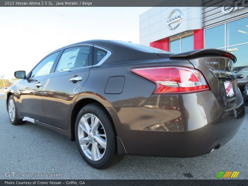 Java Metallic / Beige 2013 Nissan Altima 2.5 SL