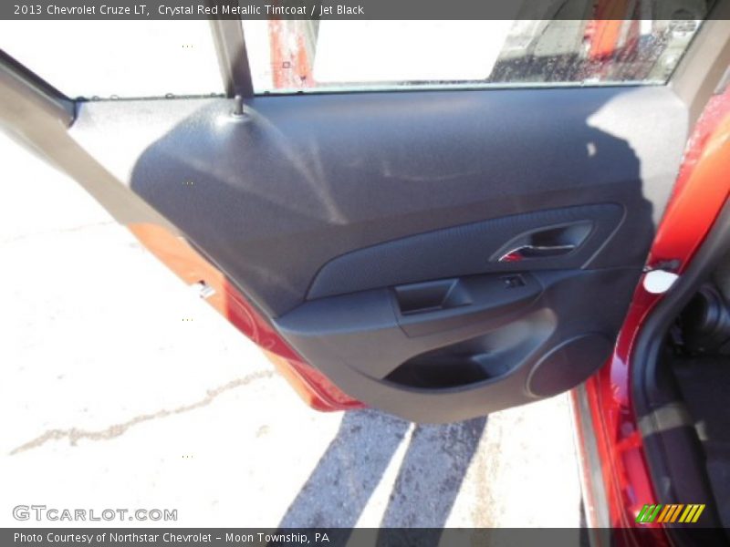 Crystal Red Metallic Tintcoat / Jet Black 2013 Chevrolet Cruze LT