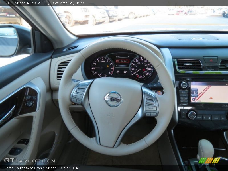 Java Metallic / Beige 2013 Nissan Altima 2.5 SL