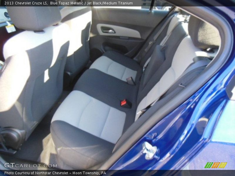 Blue Topaz Metallic / Jet Black/Medium Titanium 2013 Chevrolet Cruze LS