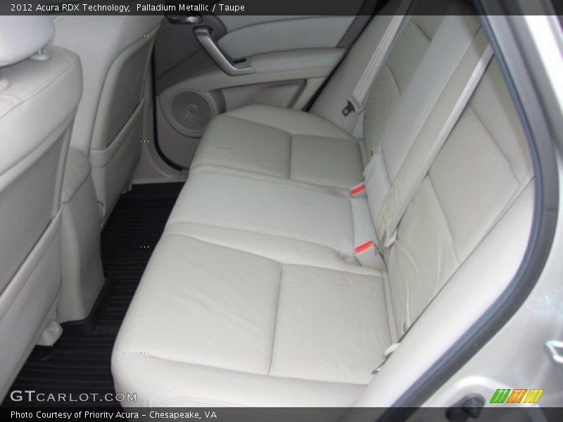 Palladium Metallic / Taupe 2012 Acura RDX Technology