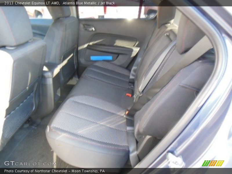 Atlantis Blue Metallic / Jet Black 2013 Chevrolet Equinox LT AWD