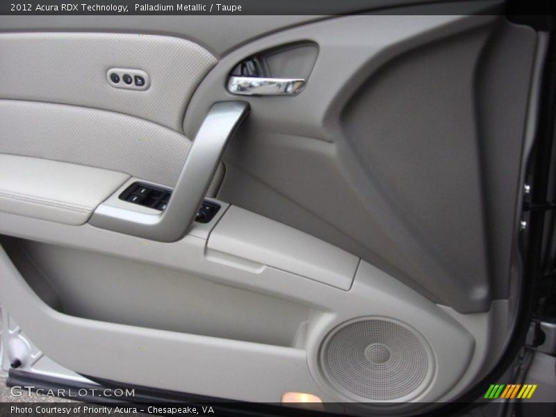 Palladium Metallic / Taupe 2012 Acura RDX Technology