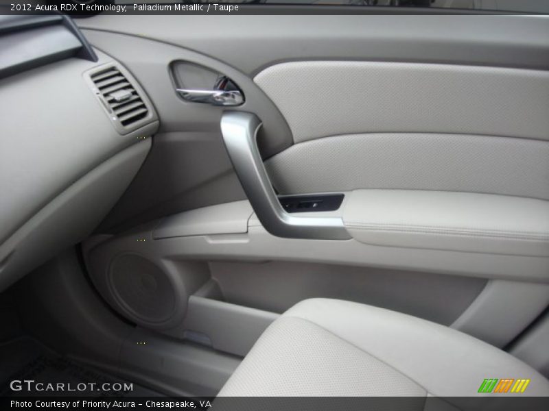 Palladium Metallic / Taupe 2012 Acura RDX Technology