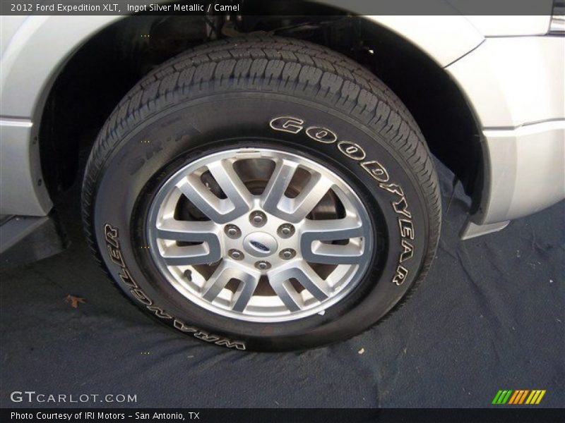 Ingot Silver Metallic / Camel 2012 Ford Expedition XLT