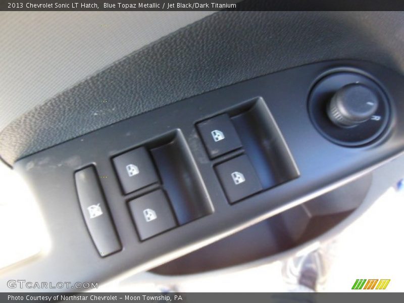 Blue Topaz Metallic / Jet Black/Dark Titanium 2013 Chevrolet Sonic LT Hatch