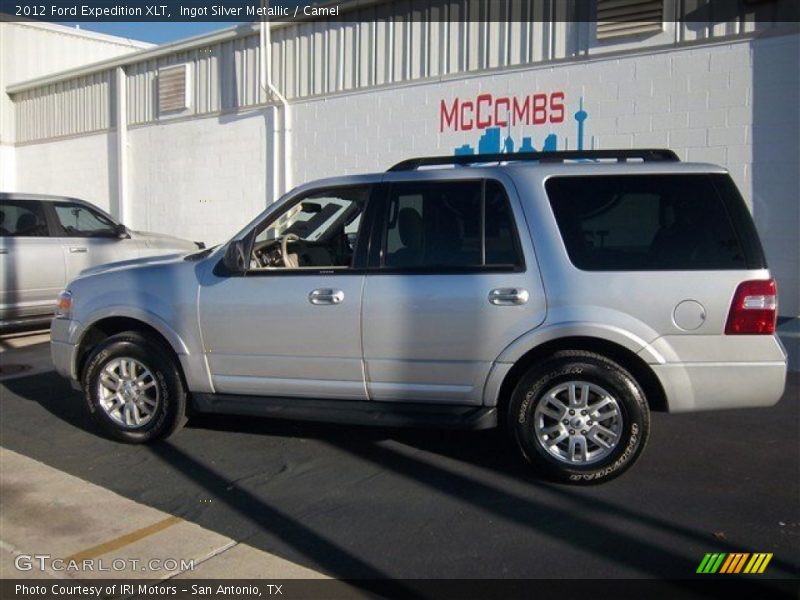 Ingot Silver Metallic / Camel 2012 Ford Expedition XLT