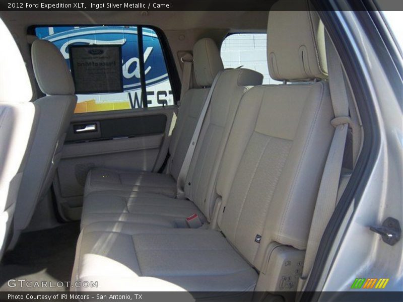 Ingot Silver Metallic / Camel 2012 Ford Expedition XLT