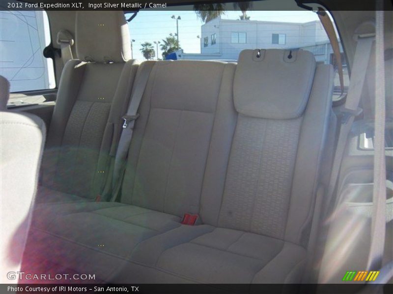 Ingot Silver Metallic / Camel 2012 Ford Expedition XLT