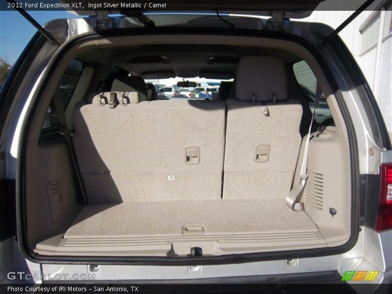 Ingot Silver Metallic / Camel 2012 Ford Expedition XLT