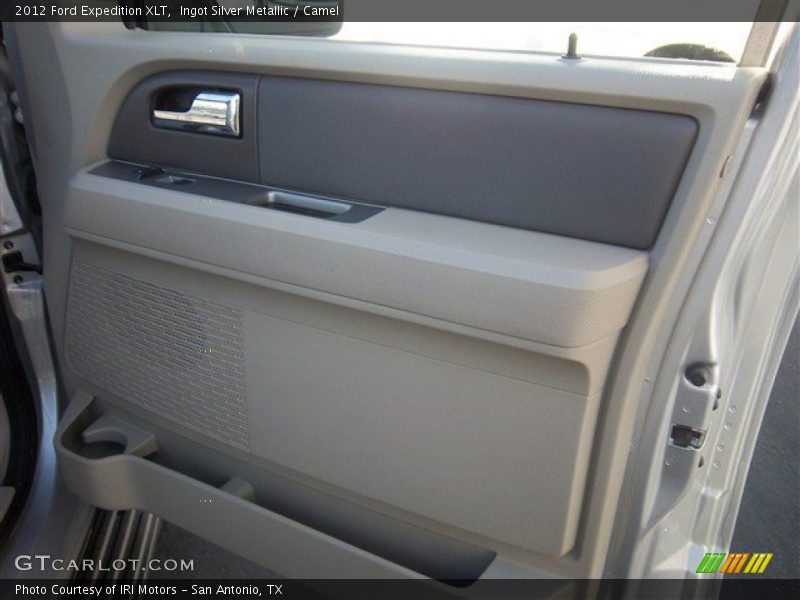 Ingot Silver Metallic / Camel 2012 Ford Expedition XLT