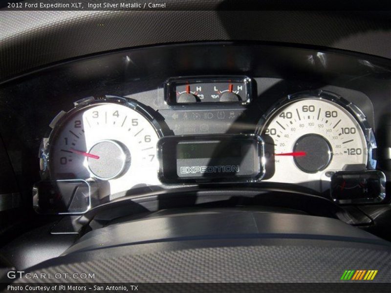 Ingot Silver Metallic / Camel 2012 Ford Expedition XLT