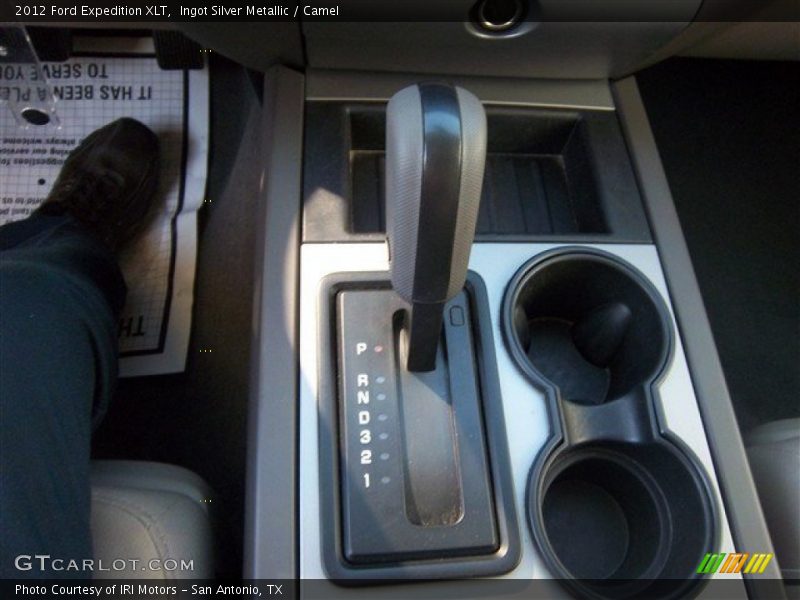 Ingot Silver Metallic / Camel 2012 Ford Expedition XLT