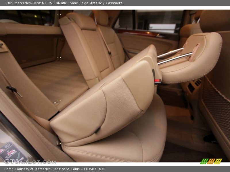 Sand Beige Metallic / Cashmere 2009 Mercedes-Benz ML 350 4Matic