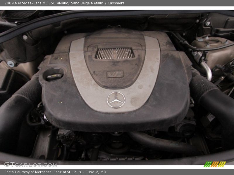 Sand Beige Metallic / Cashmere 2009 Mercedes-Benz ML 350 4Matic