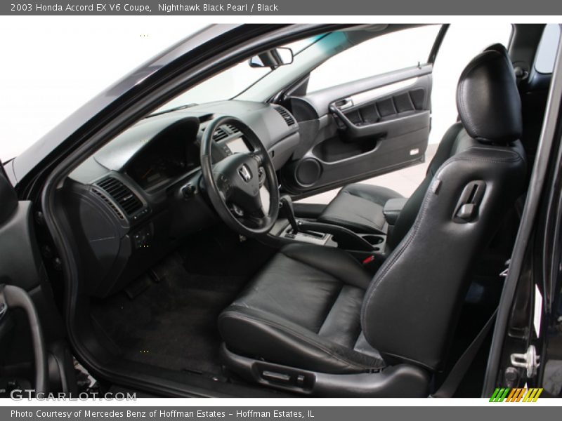  2003 Accord EX V6 Coupe Black Interior