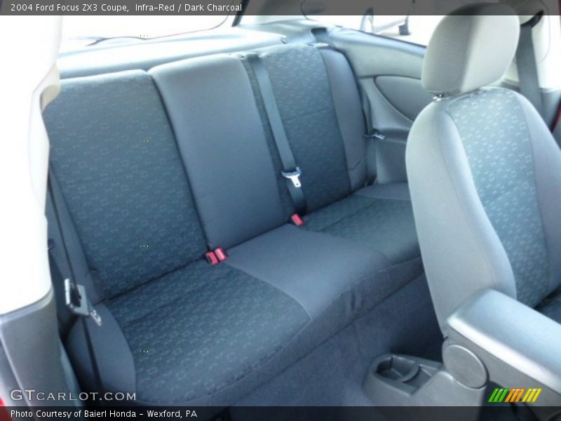 Rear Seat of 2004 Focus ZX3 Coupe