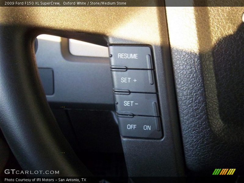 Oxford White / Stone/Medium Stone 2009 Ford F150 XL SuperCrew
